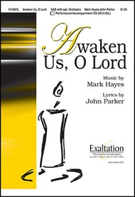 cover Awaken Us O Lord SAB choral sheet music cover